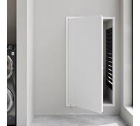 Blazea Trappe de Visite Panneau D'accès à La Plomberie avec Poignée Verrouillable, Trappe de Révision pour Porte D'inspection Murale en Aluminium, Trappe D'inspection Électrique(40x85cm)