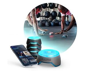 Blazepod : entraînement lumineux “Flash Reflex”. programmes stimulants pour améliorer la vitesse et l’agilité. Pour les athlètes : arts martiaux, football, boxe, basket-ball, coach et entraîneurs.
