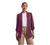 Blazer 3/4 femme Pieces Boss - grape wine - S M