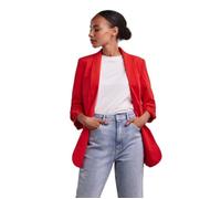Pieces Boss 3/4 Blazer Rouge M Femme