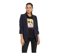 PIECES Blazer 'Bosella' bleu foncé, Taille 36