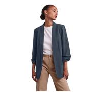 PIECES PCBOSELLA Blazer pour Femme, Bleu Gris, XS