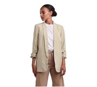 PIECES Femme Pcboss 3/4 Noos Blazer, White Pepper, XXL EU