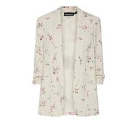 Pieces Blazer Pcbosella imprimé 3/4 Noos BC Gris Whitecap XL Femme