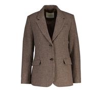 Blazer à motif pied-de-poule femme Gant Marron 40