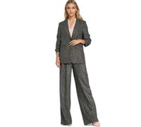 Blazer Ã plis aux manches femme Nife Noir 38
