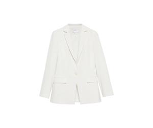 Blazer cintré en viscose stretch femme COMMA Blanc 36