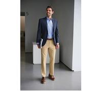 Blazer coupe cintrée Brook Taverner William - denim 58