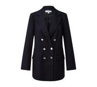 Blazer croisÃ© affirmÃ© en viscose lyocell femme COMMA Bleu 44