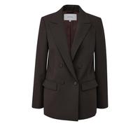 Blazer croisÃ© en mÃ©lange de viscose femme COMMA Marron 40