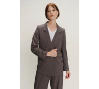 Blazer croisée élégante à fines rayures femme Greenpoint Gris 44