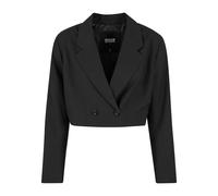 Urban Classics Blazer Court Femme Noir – 80% polyester, 20% viscose – Taille L