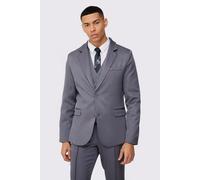 Blazer droit cintré homme - gris - 40, gris