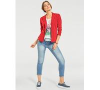 Blazer en jersey coupe sobre pour un look décontracté tendance - Linea Tesini - corail CORAIL 42