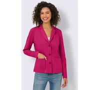 Blazer en jersey coupe sobre pour un look décontracté tendance - Linea Tesini - fuchsia FUCHSIA 42
