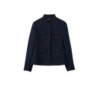 Blazer en mÃ©lange de laine femme Stefanel Bleu S