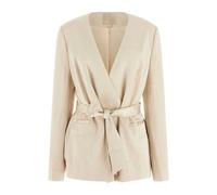 Blazer en satin froissÃ© femme Guess Casey Beige M