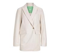 Jack & Jones Mary Faux Leather Blazer Beige M Femme