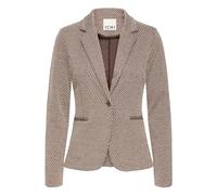 Blazer en twill femme Ichi Kate Marron M