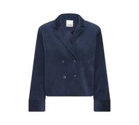 Blazer en velours cÃŽtelÃ© femme Ichi Ihkate Bleu L