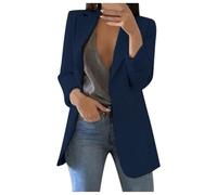 Blazer Femme Chic Et Elegant Costume Femme Chic Blazer Grande Taille Veste Mariage Et Élégant Tweed Long Blouson Ensemble Elegant Court Mi Saison Gilet De Blaser Tailleur Ete Legere Courte Pour,L