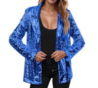 Blazer Femme Chic Et Elegant Tenue Veste Rouge Noir Beige Mariage Mi Saison Violet Grande Taille Hiver Vestes Bleu Marine Courte Blanche pour Ensemble Tailleur Verte Legere Gilet Blanc Blazers