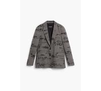 Desigual - Ame_Andy Blazer - Femme - Vestes - Gris - Taille: 36 FR