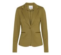 ICHI Blazer court pour femme IHKATE BL à un bouton, stretch, col à revers Lizard XS