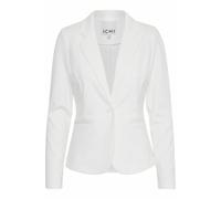ICHI Blazer femme IHKATE BL – court, 1 bouton, stretch – Cloud Dancer M