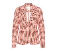 Blazer femme Ichi Kate Print Rouge S