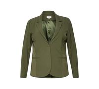 Kaffe Curve - Blazer Classique Grape Leaf - Femme - Vestes - Vert - Taille: 58 FR