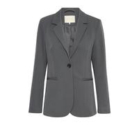 Kaffe - Blazer Noir avec Col Classique - Femme - Vestes - Gris - Taille: 40 FR