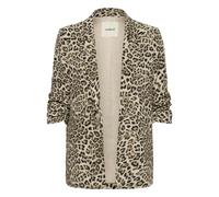 Soaked in Luxury - SLShirley Printed Blazer - Femme - Vestes - Brun - Taille: 38 FR