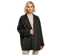 Blazer femme - URBAN CLASSICS - Terry Oversized - Noir - M/L - Tissu coton/polyester XS/S
