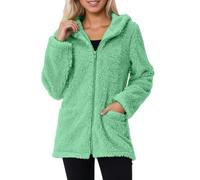 Blazer Femme Vert Emeraude Noir Ensemble Gris Costume Baseball Dorée Ceinture Electrique Tricotée V Bouffante Motif sur Impermeable Hauts Vinyle Multipoche Basse Dames