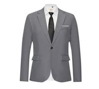 Blazer Homme - Veste d'automne pour Homme élégante en Coupe Slim légère et décontractée pour Un Style Professionnel ou Quotidien avec Poches Doubles