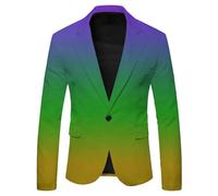 Blazer Homme - Veste de Costume décontractée pour Homme avec imprimé bouclé idéale pour Le Confortable et élégante pour Un Style Formel ou Quotidien