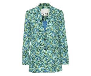 Blazer imprimÃ© oversize femme Ichi Kate Vert M