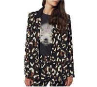 Blazer léopard - Kaporal - Femme - Coupe droite - Imprimé - Boutons S