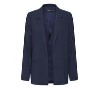 Soaked in Luxury - Blazer ciel nocturne avec manches longues - Femme - Vestes - Bleu - Taille: 40 FR