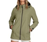 Blazer Marron Femme Imperméables Ensemble Quart Cintrée Jaune Snowboard Style Métallisée Évasé Tartan Bouton Type Tête Impermeable Moderne Chinée Multipoche Bijou Mat