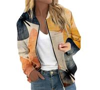 Blazer Multicolore Femme Coupe Mi Grossesse Cintrée Baseball Motard Retournée Métallisée Léopard Matelassee Moto Fleur Cap Originaux Rock 58 Multipoches Crème Robeblazer Misaine