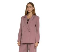 Blazer oversize à double boutonnage femme Nife Marron 40