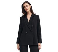 Blazer oversize boutonnÃ©e femme Nife Noir 42