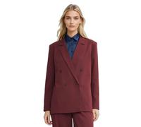 Blazer oversize boutonnÃ©e femme Nife Rouge 42