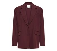 Blazer oversize femme Ichi Fava Rouge 44