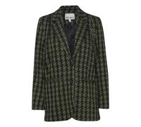 ICHI Blazer 'Kate' vert / noir, Taille 40