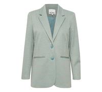 Blazer oversize femme Ichi Kate Cameleon Gris S