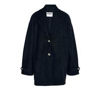 Blazer oversize femme Noisy May Nmalicia - noir, boutonné, manches longues, poches S