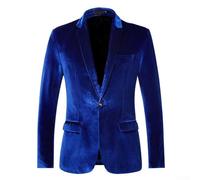 Blazer pratique en velours pour homme pour les voyages d'affaires et les fêtes de mariage avec manches longues, veste de costume légèrement extensible dans un style classique, à porter à tout moment